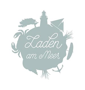 Original-Logo Laden am Meer